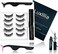 Luxillia Magnetic Eyelashes with Eyeliner 7 Piece Set, Most Natural Looking Magnetic Lashes Kit with Applicator, Best 8D, 3D Look, Reusable Fake Eye Lash, No Glue, Strongest Waterproof Liquid Liner.
