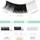 PRO LASHBEAUTY Easy Fan Volume Lashes D-0. 10-9 Volume Lash Extensions Rapid Blooming Lashes 9 to 20 mm Mega Volume Lash Extensions C D curl Flowering Lash Extensions Rapid Blooming Eyelash Extensions