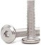 binifiMux 10pcs M6 x 30mm Rivet Countersunk Socket Cap Bolts Screws Connecting 304 Stainless Steel.