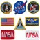 bfuee Space Shuttle Patches,NASA Patches,Apoll Patches,US Flag Patches for Hats,Jackets,Shirts,Vests, Shoes, Jeans 8 Pieces.