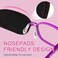 Hecaty 4 Pack Eye Patches for Kids Girls Boys, Soft Eye Patch for Gl, Medical Eye Patch for Children Treating Lazy Eye Amblyopia Strabismus and After Surgery (Rose Red.