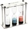 Teabloom Trio Tea Timer - 2 Minutes for Light-Strength White/Green Teas, 3 Minutes for Medium-Strength Black/Oolong Teas, and 5 Minutes for Full-Strength Black/Oolong/Herbal Teas.