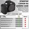 جراب STSEETOP Canon R5، غطاء حماية احترافي قابل للفصل مصنوع من مطاط السيليكون، متوافق مع Canon R5 (أسود).
