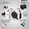 جراب STSEETOP Canon R5، غطاء حماية احترافي قابل للفصل مصنوع من مطاط السيليكون، متوافق مع Canon R5 (أبيض).
