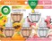 Air Wick Plug in Scented Oil Refill, 5 ct, Hawaii and VanillaPink Papaya, Air Freshener, Essential Oils.