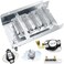 Blutoget 279838 Dryer Heating Element Kit-Compatible for Whirlpool Dryer- 39773933392519 Thermal Fuse 3977767 Thermostat 3387134 cycling thermostat-Replace 4531017 4617547 MEDX655dW1 WED4815EW1.