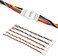 elechawk 1. 25mm Male and Female Connectors Socket and Plug with Pre-Crimped Cables Compatible with Molex PicoBlade for Pixhawk Silicone 13cm Wire (Male and Female.
