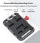 SmallRig Mini V Mount Battery Plate, V-Lock Mount Battery Plate with Crab-Shaped Clamp for Camera Power Supply - 2989.