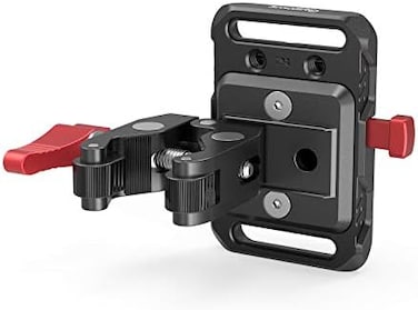 SmallRig Mini V Mount Battery Plate, V-Lock Mount Battery Plate with Crab-Shaped Clamp for Camera Power Supply - 2989.