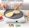 SENSARTE Nonstick Crepe Pan, Swiss Granite Coating Dosa Pan Pancake Flat Skillet Tawa Griddle 10-Inch With Stay-Cool Handle, Induction Compatible, PFOA Free (Gray.