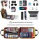 ZINZ SlimExpandable Case 12. 9 13 inch Travel Laptop Shoulder Bag for MacBook Air 13" M3/M2/M1, MacBook Pro 13" M2/M1, iPad Pro 12. 9"/13"/11", iPad Air 13".