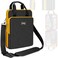 ZINZ SlimExpandable Case 12. 9 13 inch Travel Laptop Shoulder Bag for MacBook Air 13" M3/M2/M1, MacBook Pro 13" M2/M1, iPad Pro 12. 9"/13"/11", iPad Air 13".