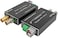 Hereta Mini Video Extender 3G-SDI with Loop Output SDI 1080P 3G-SDI Fiber Converter Extender Distances up to 20km on Single Mode Optical Transceiver with Talage or Reverse RS485.