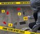Tapix Evidence Markers Crime Scene Kit - Includes 25 Evidence Markers Tents, 25 Crime Object Cards, 100ft Crime Scene Do Not Cross Barricade Tape.
