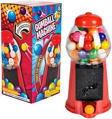 Zugar Land 6. 5" Bubble Gum Gumball Machine (1 Pack.