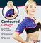 Magic Gel Shoulder Ice PackReusable, FlexibleLong Lasting for Rotator Cuff Injuries, Bursitis and SwellingHot or Cold Therapy Compression Wrap for Left or Right Shoulder.