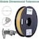 eSUN 3D Printer Filament PVA, 1. 75mm, 0. 5KG Spool, Natural, Water Soluble, Support Material for Complex Prints.