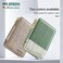 MR.GREEN MR. GREEN Manicure Sets Pedicure Kits Stainless Steel Nail Clipper Personal Care Tools with PU Leather Case (Green.