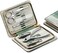 MR.GREEN MR. GREEN Manicure Sets Pedicure Kits Stainless Steel Nail Clipper Personal Care Tools with PU Leather Case (Green.