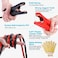 Vetoos Car Roadside Emergency Kit with Jumper Cables, Auto Vehicle Safety Road Side Assistance Kits, Winter Car Kit Essentials for Women and Men, with Car Repair Tool Set, Folding Survival Shovel.
