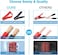 Vetoos Car Roadside Emergency Kit with Jumper Cables, Auto Vehicle Safety Road Side Assistance Kits, Winter Car Kit Essentials for Women and Men, with Car Repair Tool Set, Folding Survival Shovel.