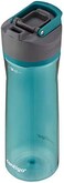 Contigo AUTOSEAL Cortland 24oz Water Bottle, BPA-Free Plastic, Spill, Leak-Proof Lid, and Carry Handle, Dishwasher Safe, Spirulina.