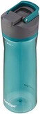 Contigo AUTOSEAL Cortland 24oz Water Bottle, BPA-Free Plastic, Spill, Leak-Proof Lid, and Carry Handle, Dishwasher Safe, Spirulina.