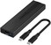 SABRENT USB 3. 2 10Gbps Type C Tool Free Enclosure for M. 2 PCIe NVMe and SATA SSDs (EC-SNVE.