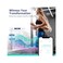 Posture Body Fat Scale, Extra Large Display Digital Bathroom Wireless Weight Scale Composition Analyzer with Heart Rate Heart IndexBody Shape Index with Free APP 400Lb Black.