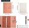 WONDERPOOL Leather Diary Refillable Notebook Spiral Journal Binder Portfolio - A5 Dot Grid PaperInner Pockets for Travel Work and Personal Organizer (Coffee, A5.