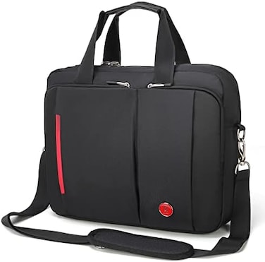 Omnpak Laptop Briefcase with Combination Lock, Anti Theft Business Office Bag.
