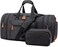 Sucipi Canvas Travel Duffel Bag Weekender Bag with Shoe Compartment Overnight Bag Carry on Bag for airplanes with Toiletry Bags for Men, Dark Grey, No Wheel.
