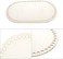 PH PandaHall Wooden Basket Bottom, 11. 8 x 7. 6 Inch Oval Wooden Base Shaper Blank Crochet Base for Thick Yarn DIY Knitting Basket Weaving Supplies Home Decor Purse Making, 8mm Hole.