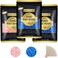 Keethem Wax Beads for Hair Removal, 10. 5oz Hard Wax Beans Coarse Hair Waxing Beads for Face, Eyebrow, Bikini Brazilian for Women Men with 10 Applicators 3 packs.