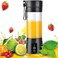 Rongshengfa Portable Blender Bottles, Personal Mini Blender for shakes and smoothies, Cordless, 13oz. USB-C Rechargeable, BPA Free, Leakproof Lid (Black&hellip; B08LMX7N79.