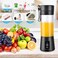 Rongshengfa Portable Blender Bottles, Personal Mini Blender for shakes and smoothies, Cordless, 13oz. USB-C Rechargeable, BPA Free, Leakproof Lid (Black&hellip; B08LMX7N79.
