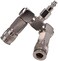 C CLINK 2-Way Air Hose Splitter Fittings,High Pressure Resistance Air Hose Connector, 360 Degree Swivel Design,Air Compressor Accessories Fittings.
