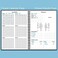 Nokingo Fitness Journal for WomenMen - A5 Workout Journal/Planner to Track Weight Loss, GYM, Bodybuilding Progress - Daily HealthWellness Tracker.