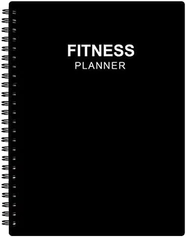 Nokingo Fitness Journal for WomenMen - A5 Workout Journal/Planner to Track Weight Loss, GYM, Bodybuilding Progress - Daily HealthWellness Tracker.
