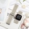 سوار ساعة PENKEY قابل للتعديل ومرن، متوافق مع Fitbit Versa/Versa 2/Versa Lite إصدار خاص للنساء والرجال، سوار معصم من النايلون المطاطي لساعة Fitbit Versa الذكية (خطوط سوداء).