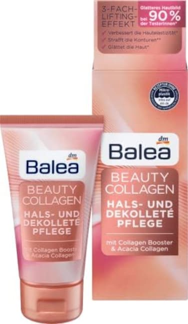 Balea Beauty collagen neck and d&eacute;collet&eacute; care, 50 ml.