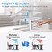 BoYata Laptop Stand, Ergonomic Height Adjustable Laptop Stand, Laptop Stand Compatible with MacBook Pro/Air, Dell, HP, Acer from 10 to 17 inches &ndash; Silver.