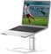 BoYata Laptop Stand, Ergonomic Height Adjustable Laptop Stand, Laptop Stand Compatible with MacBook Pro/Air, Dell, HP, Acer from 10 to 17 inches &ndash; Silver.