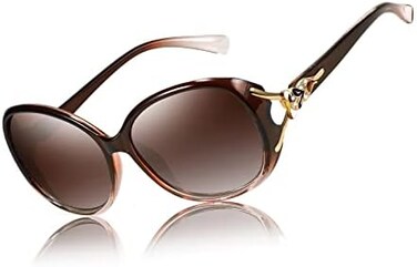 FEISEDY Women Oversized Polarized Sunglasses Ladies Large Shades Classic Fox Sunglasses B2730.