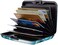 Coco Rossi Mini Credit Card Holder for Women or Men,RFID Blocking Slim Hard Card Case ID Case Travel Wallet.