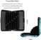 Coco Rossi Mini Credit Card Holder for Women or Men,RFID Blocking Slim Hard Card Case ID Case Travel Wallet.