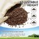 LOFE Organic Buckwheat Pillow for Sleeping - Queen Size 20''x26'', Adjustable Loft, Breathable for Cool Sleep, Cervical Support for Back and Side Sleepers(Tartary Buckwheat Hulls.