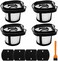 ZYZCBXZC 2284W Vacuum Filter Replacement, Vacuum Cleaner Spare Parts Compatible with Bissell Pet Hair Eraser Hand Vacuum 2284W 2390 2389 2390A Replace Parts 1614212 1614203 1614204 Pack 441.