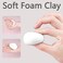 Cutedeer Air Dry Clay - White, 1. 1lb Soft Foam Modeling Magic Clay, Ultra Light Clay DIY Creative Molding Clay for Preschool Education ArtsCrafts(1. 1lb - 1 Pack, White.