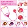 Liberry Durable Doctor Kit for Kids, 23-Piece Pretend Play Educational Medical Toy Set with Stethoscope, Dentist Role Play Costume, Doctor Set Toys for Toddler Girls 3-8 Years Old.